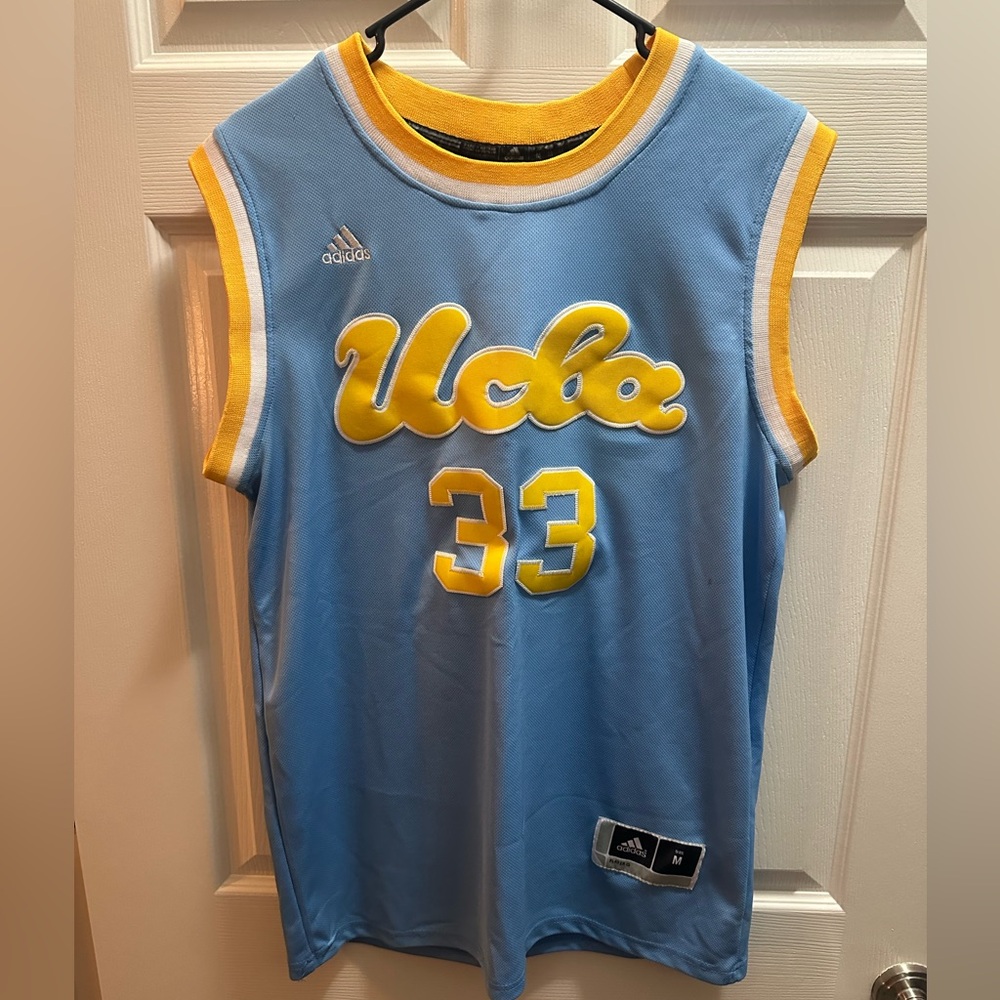 Adidas Kareem Abdul-Jabar UCLA Authentic Basketball Jersey - Adult Medium